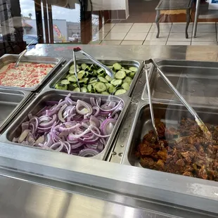 Garnish and dessert bar