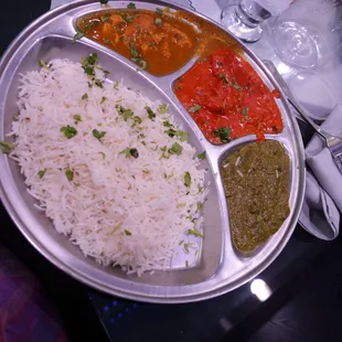 Such a colorful lunch special.