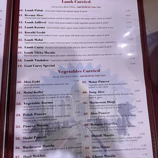 menu page 2, 10/9/2022