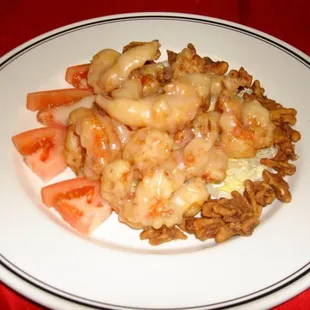 Honey Walnut Prawns