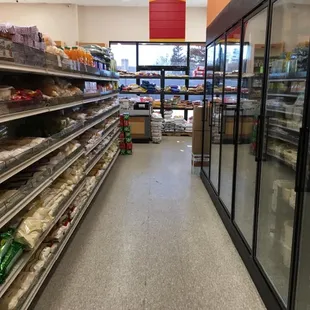 a grocery store aisle