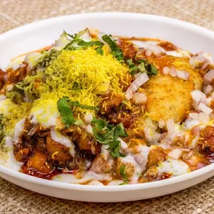 Aloo Tikki Chaat