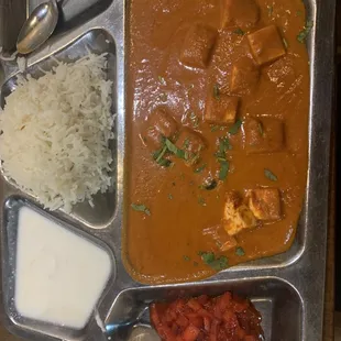 Paneer tikka masala