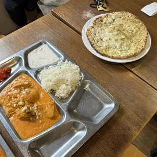 Chicken Tikka Masala, Aloo Paratha