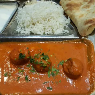 Malai Kofta Lajawab and Nan