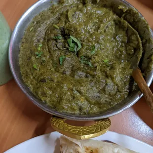 Saag paneer