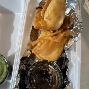 Veggie samosa