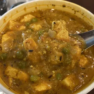 Matar Paneer