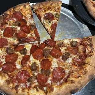 pizza, food