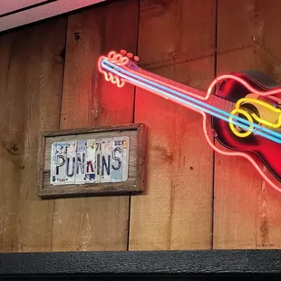 ows neon guitar