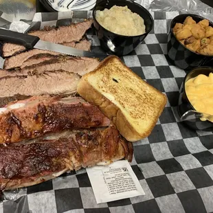 Sliced Brisket Sandwich