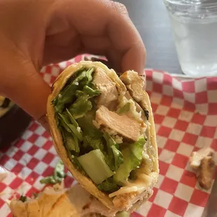 Chicken Caesar Wrap