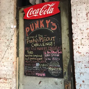 They have a challenge meal!