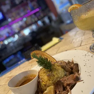 Mofongo de pernil