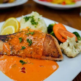 Grilled Salmon