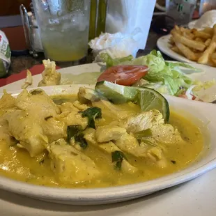 Pollo al limón
