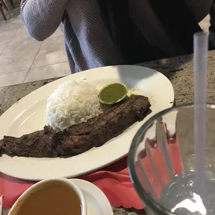 steak, food