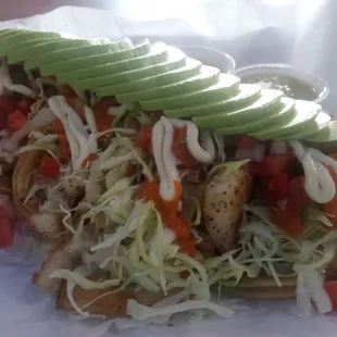 Taco Tuesday! Grilled Fish Tacos with a side order of avocados etc