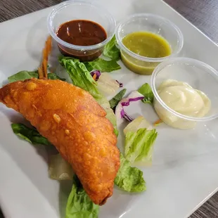 Shrimp empanada