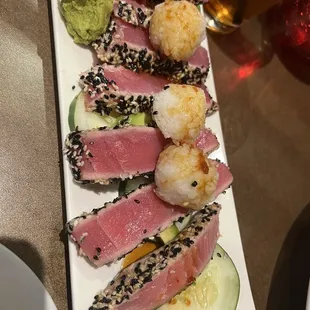 Seared ahi tuna