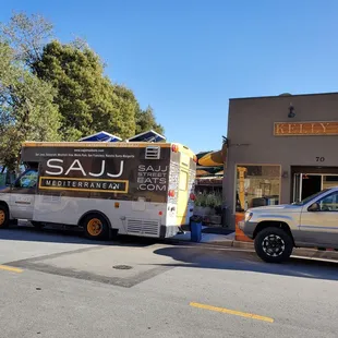 Yes, this truck is actually Pupusa Lady, and they seem to be making Kelly Brewing Company in Morgan Hill a regular stop.
