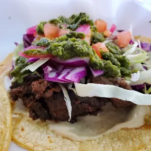 Steak Shawarma Taco ($3)