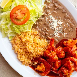 Camarones a la diabla