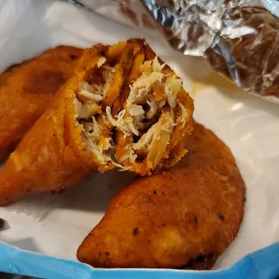 Chicken pasteles