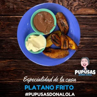 a plate of food on a wooden table