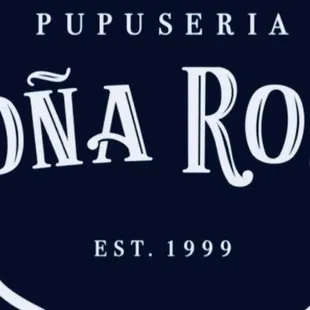 the logo for pupusas