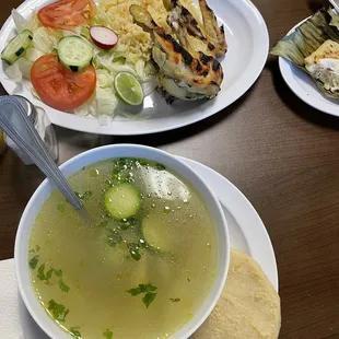 Riquísima comida salvadoreña, buena higiene y excelente servicio