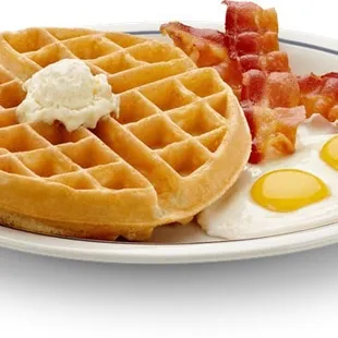 Waffle breakfast