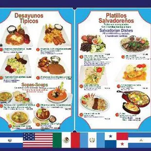 ramen and noodles, menu