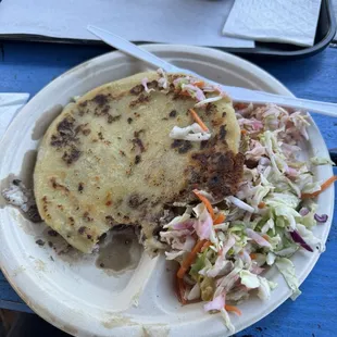 Bean and cheese Pupusa Revuelta #1