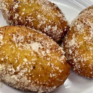 food, donuts, dough desserts