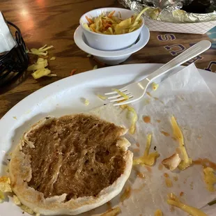 Pupusa revuelta de arroz.