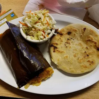 Chicken and Cheese Pupusa