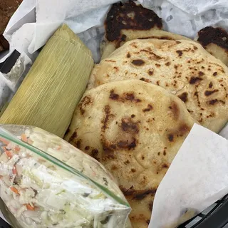 Pork and Cheese Pupusa