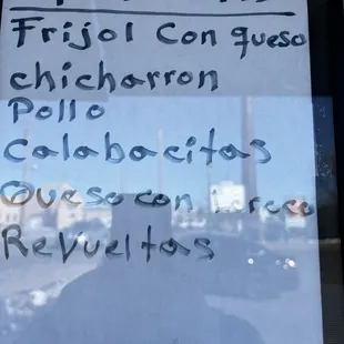 a sign in the window