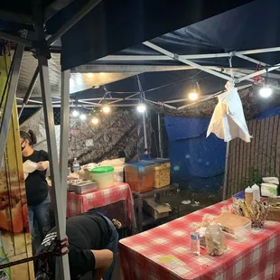 interior, sushi and sashimi