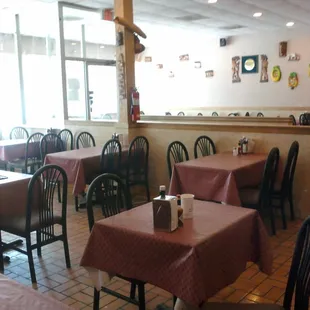 Inside of restaurant