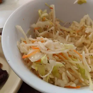 a bowl of food