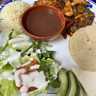 Mixed Fajita plate