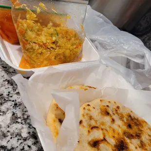 fresh and made to order. skimpy filling though, sigh.