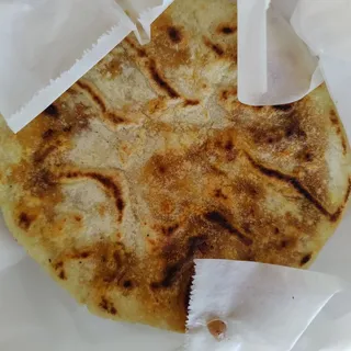 Chicharron Pupusa