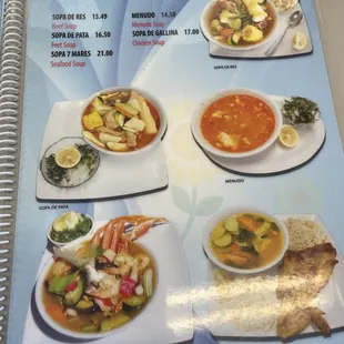 Sopas menu 9/2022