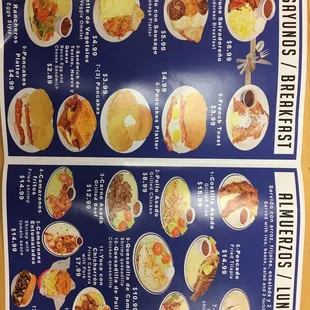 Menus
