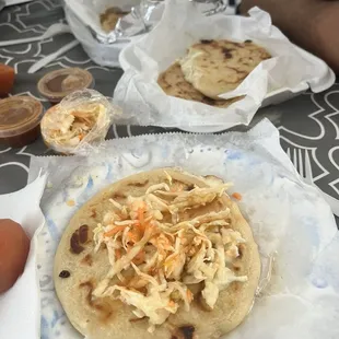 Pupusas de queso