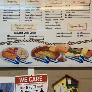 Complete menu