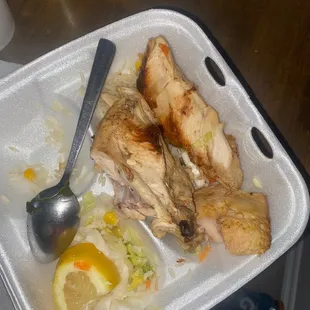 "Qallina soup" w/ northgate chicken...